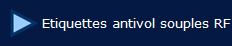  Etiquettes antivol souples RF
